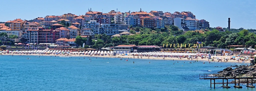 Plaża w Sozopolu Plaża w Sozopolu