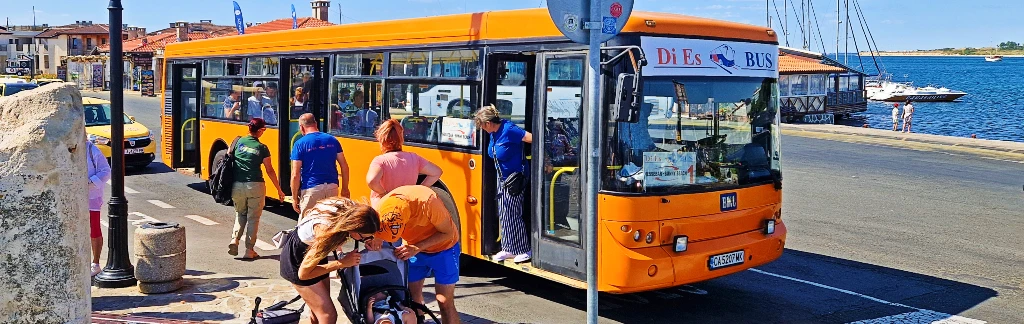 Autobus miejski w Słonecznym Brzegu